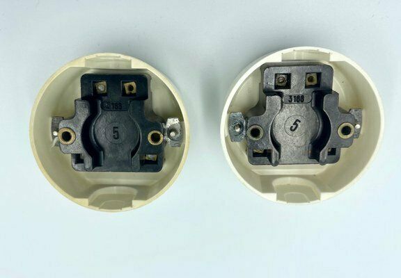 Bakelite Light Switches, 1940s, Set Of 2 photo for sale