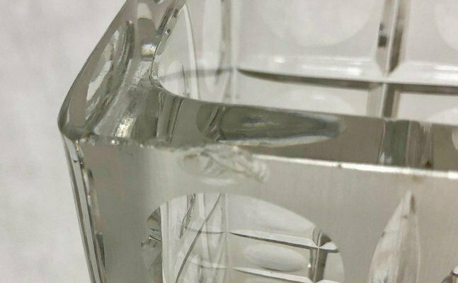 German Crystal Vase From Nachtmann, 1970s photo vintage