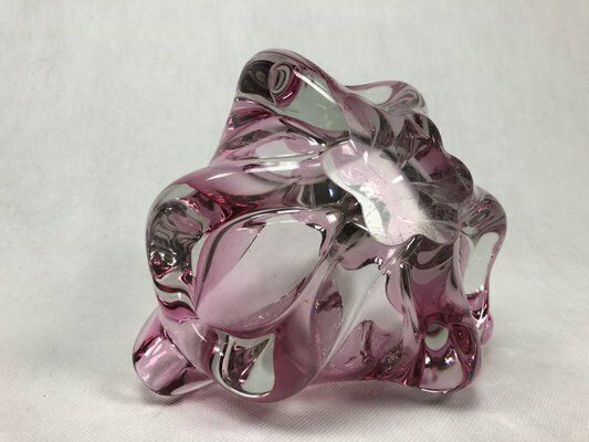 Art Glass Bowl Attributed To Josef Hospodka For Chribska Sklarna, 1960s photo buy