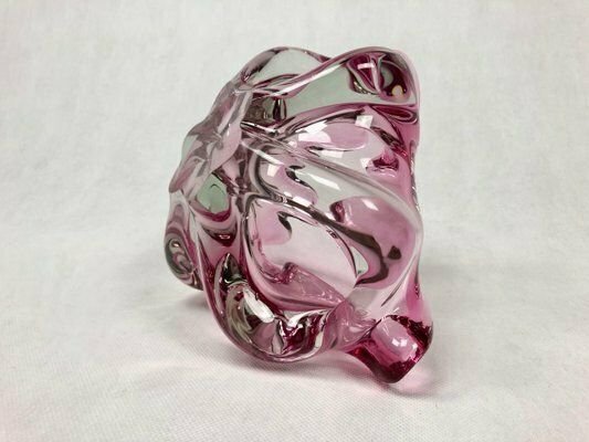 Art Glass Bowl Attributed To Josef Hospodka For Chribska Sklarna, 1960s photo vintage