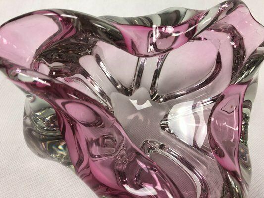 photo furniture Art Glass Bowl Attributed To Josef Hospodka For Chribska Sklarna, 1960s
