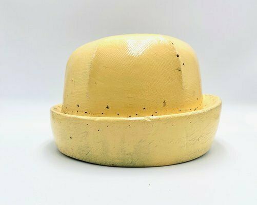 French Art Deco Wooden Hat Mold, 1930s photo vinterior