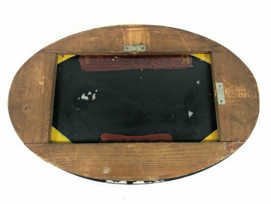 Art Deco Advertising Mirror From Brno, Czech Republic, 1930s photo vinterior