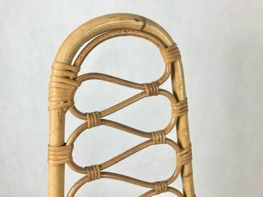 Bamboo Chairs Attributed To D. Van Sliedregt For Rohé Noordwolde, The Netherlands, 1950s, Set Of 2 photo Furniture