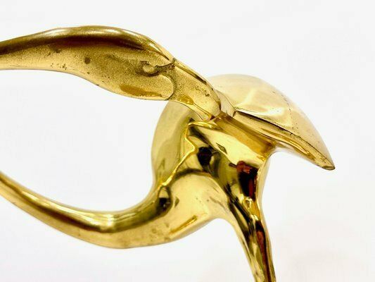 photo furniture Regency Brass Flamingo Umbrella Stand, 1960s