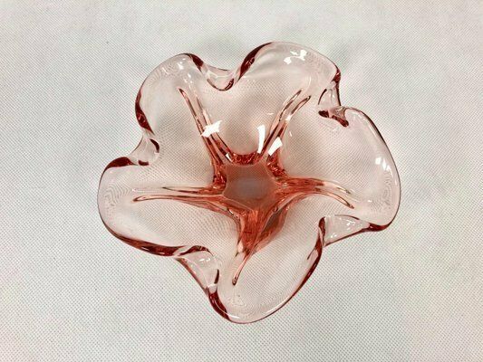 Art Glass Ashtray Attributed To Josef Hospodka For Chribska Sklarna, 1960s photo 147.0