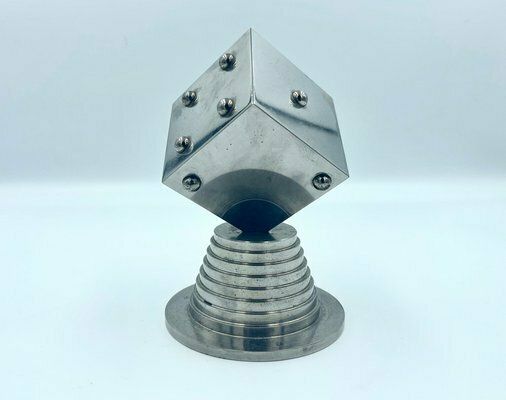 Art Deco Dice Paperweight, 1960s photo vinterior
