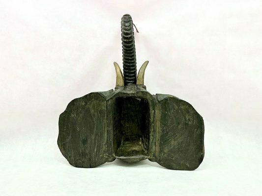 Balinese Artist, Carved Elephant Head, 1970s, Wood photo 1049.0