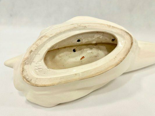Ceramic Rower Statue From Jihokera Bechyně, 1950s photo vintage