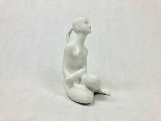 Nude Statue By J. černoch For Royal Dux Bohemia, 1960s photo 164.0