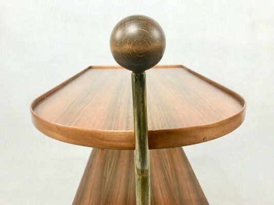 Art Deco Walnut Trolley Bar, 1930s photo buy