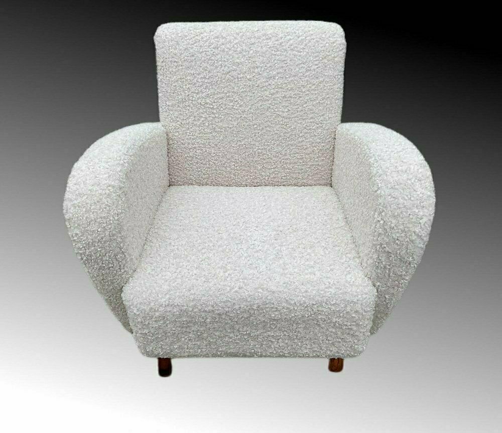 Art Deco H 282 Arrmchair By Jindrich Halabala For Up Závody, 1930s photo furniture
