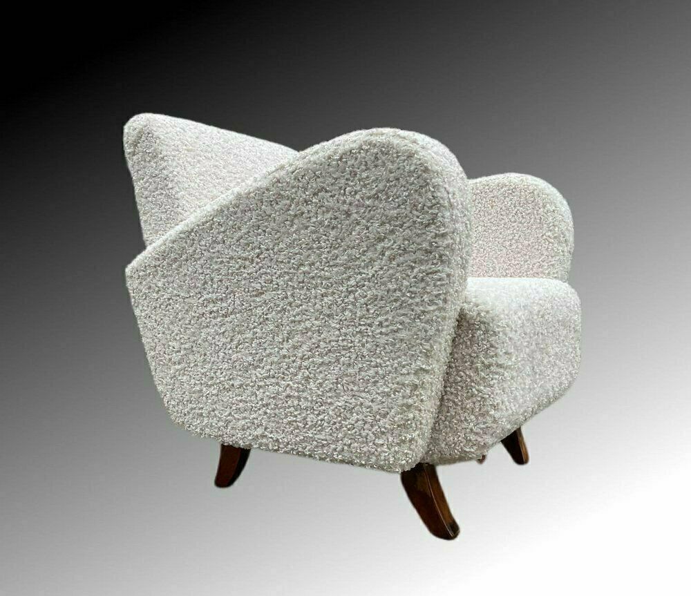 Art Deco H 282 Arrmchair By Jindrich Halabala For Up Závody, 1930s photo for sale