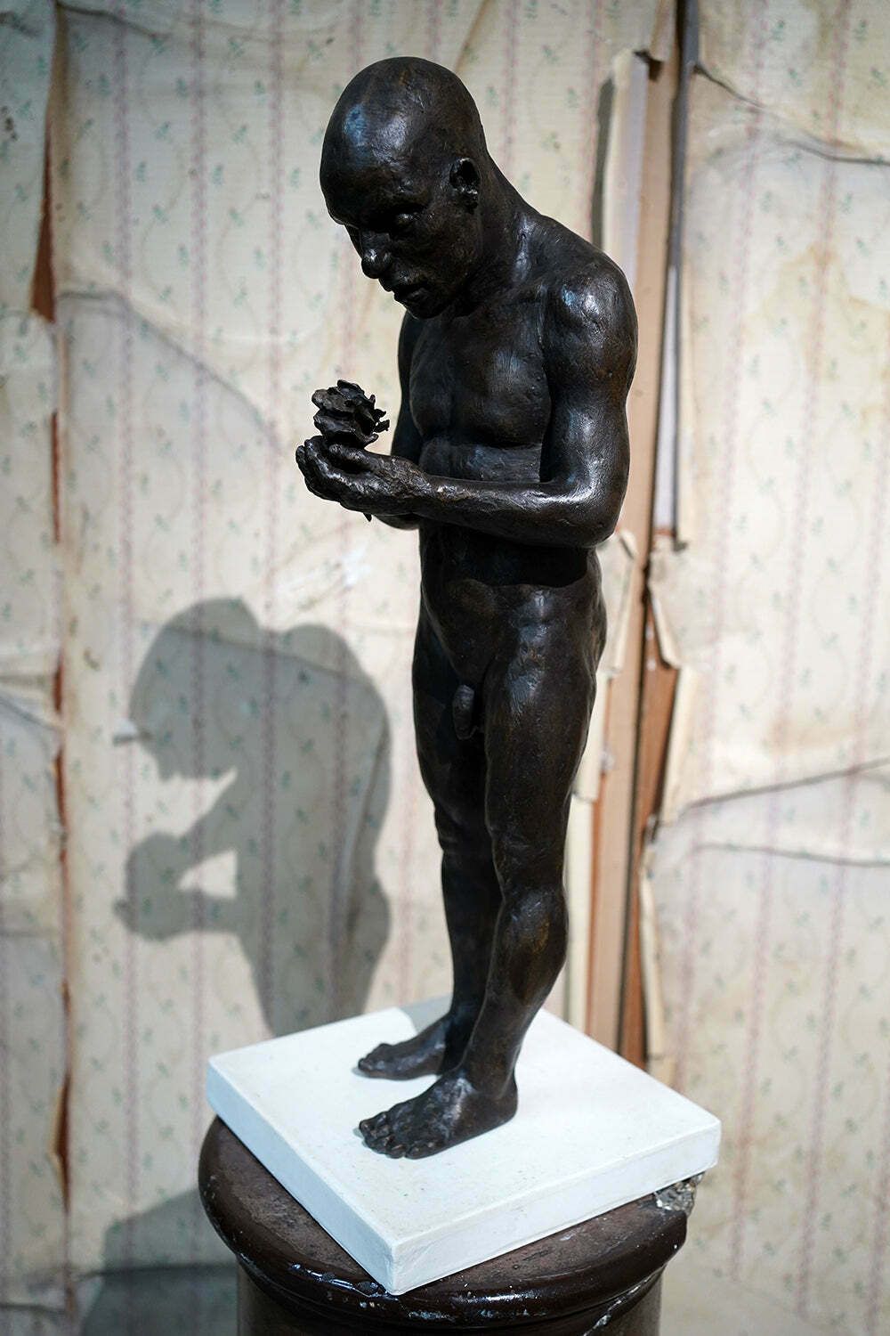 Beth Carter; The Petal Repairer; Bronze Resin & Jesmonite Base; 3/15