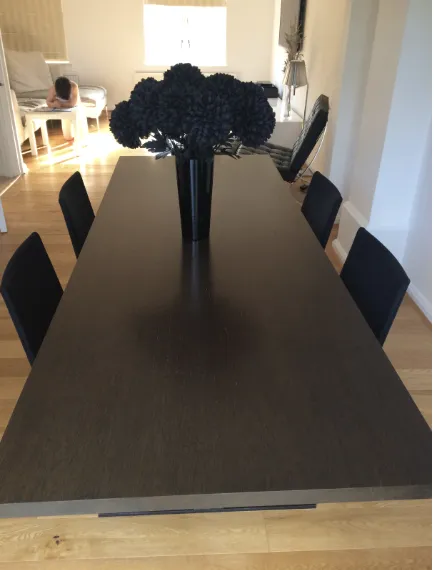 400.0 B&B Italia / Maxalto Set Of 4 Alma Dining Chairs photo