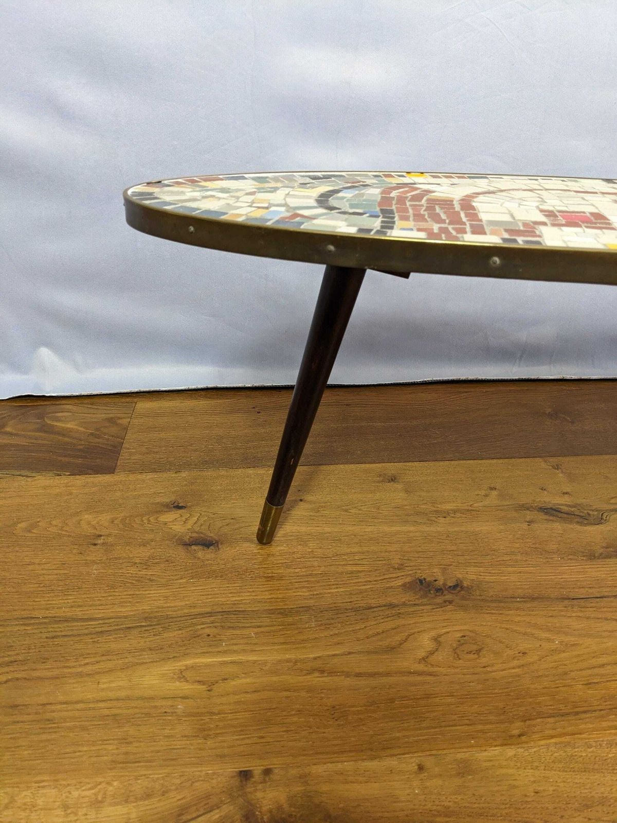 Midcentury Modern Mosaic Coffee Table, In The Style Of Berthold Müller photo buy