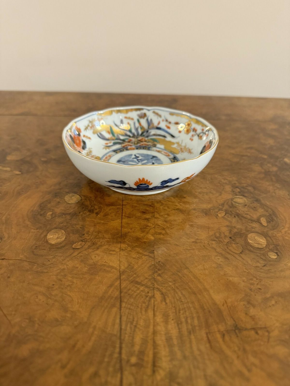 Quality Collection Of Three Unusual Antique Imari Bowls photo for sale