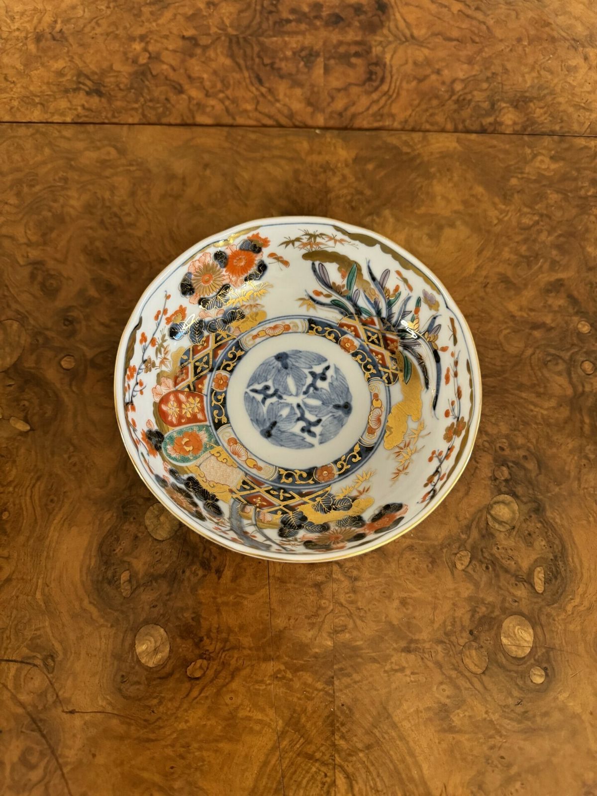 Quality Collection Of Three Unusual Antique Imari Bowls photo Home Decor