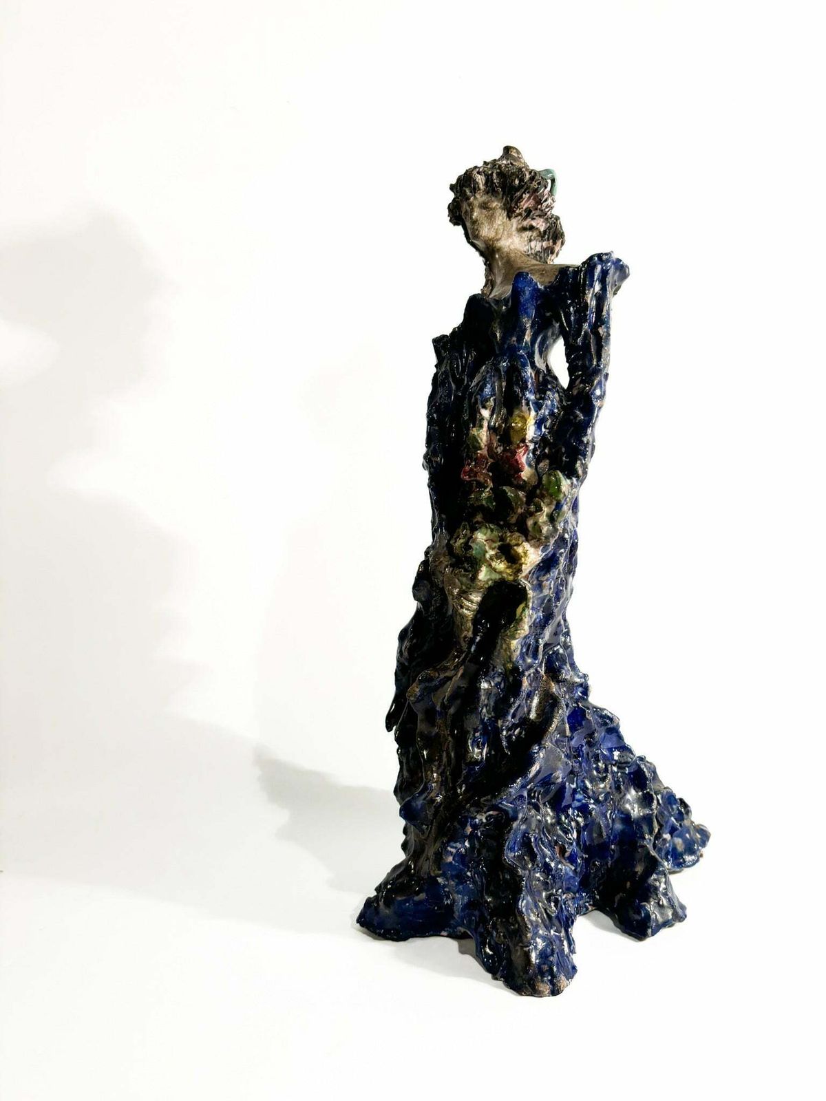 Sculpture Of A Lady In Glazed Terracotta Of French Inspiration From The 1930s photo buy