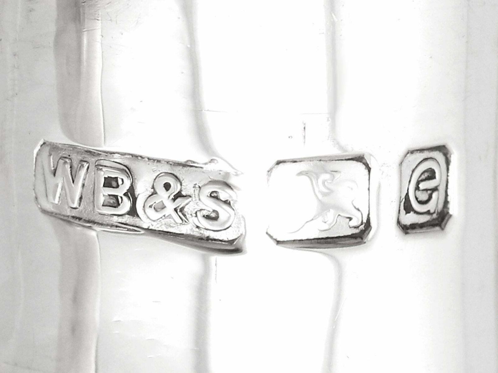 Georgian Style English Sterling Silver Two Light Candelabra Or Centrepiece photo vintage