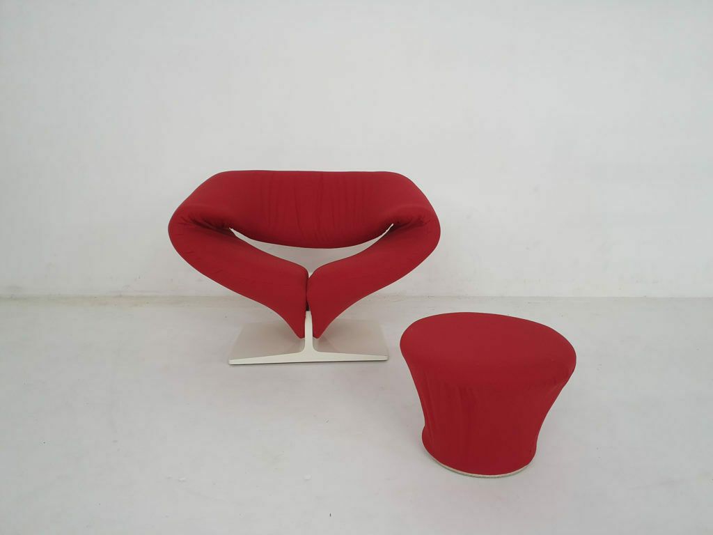 Design Lounge Chair Model "Ribbon" By Pierre Paulin For Artifort, The Netherlands 1966 photo for sale