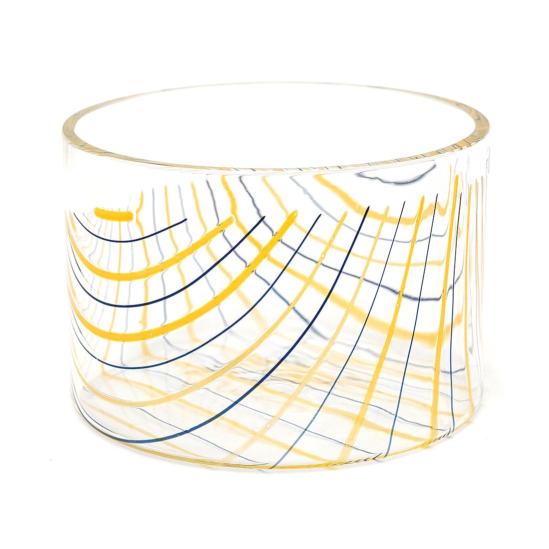 750.0 Striped Vase By Rosanna Toso For Fratelli Toso, 1970s photo