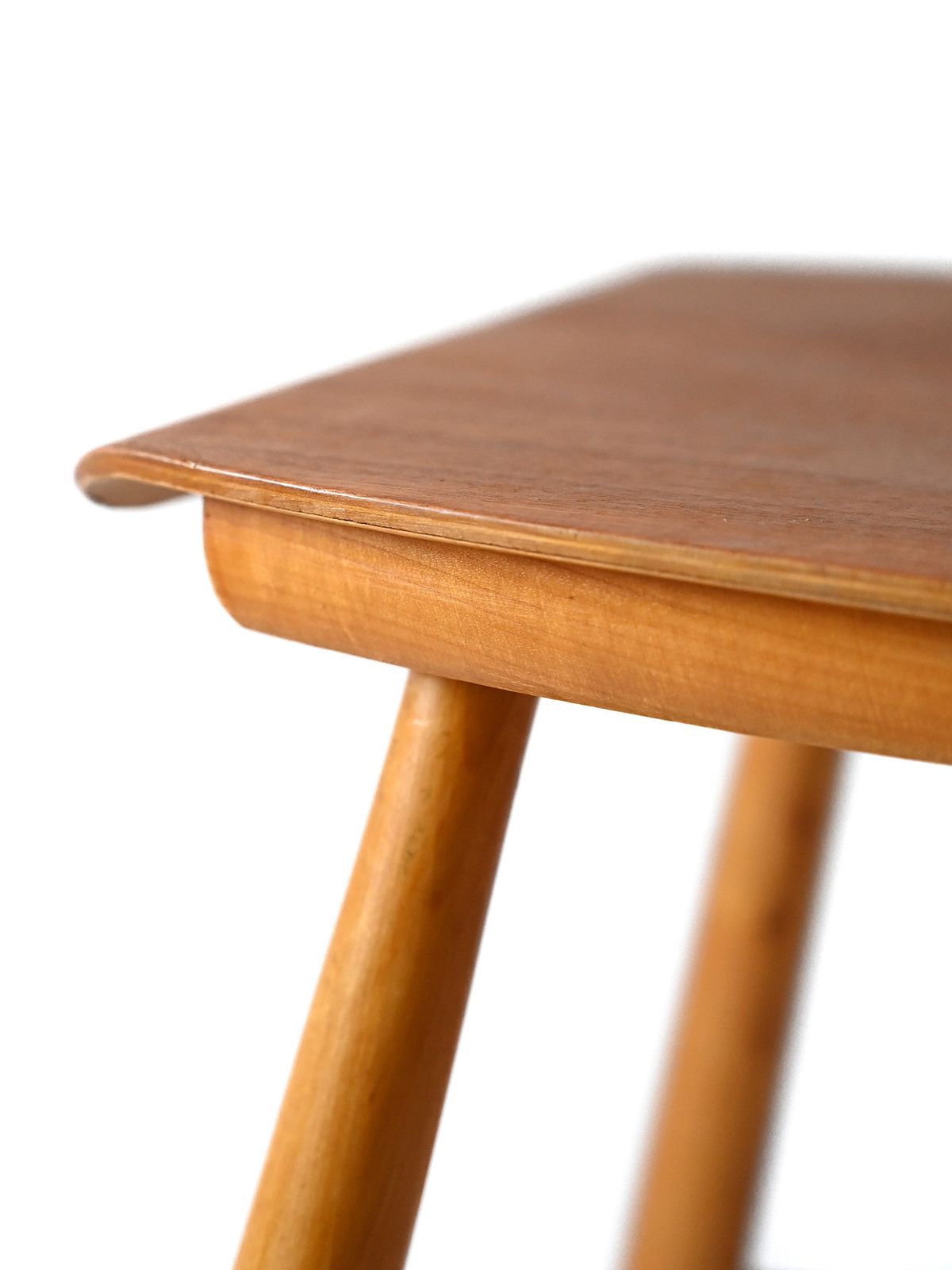 1960s ‘Pinnstol’ Swedish Chair – Teak Seat And Beech Structure photo vinterior