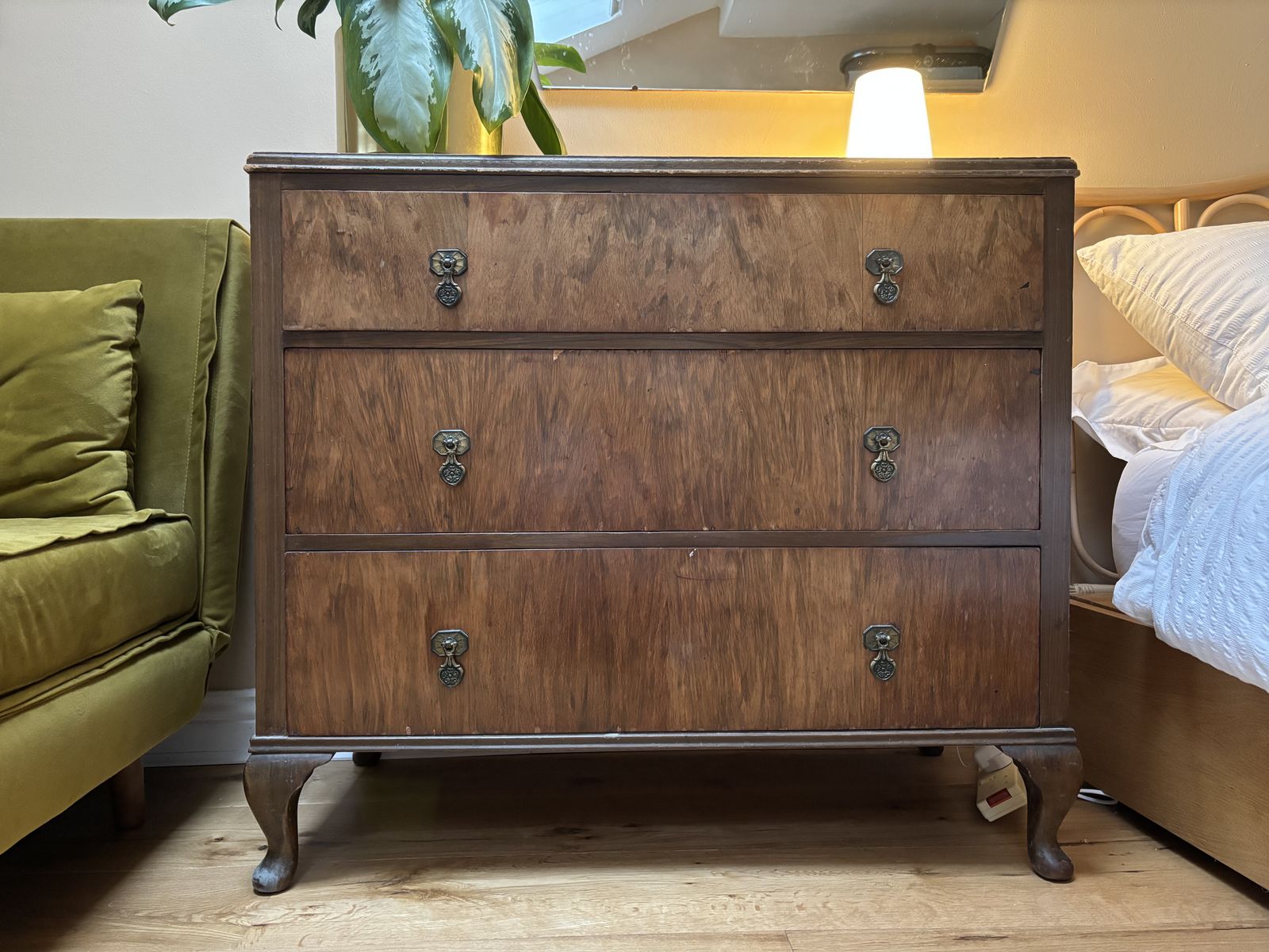 Antique Mahogany Chest Of Drawers photo for sale