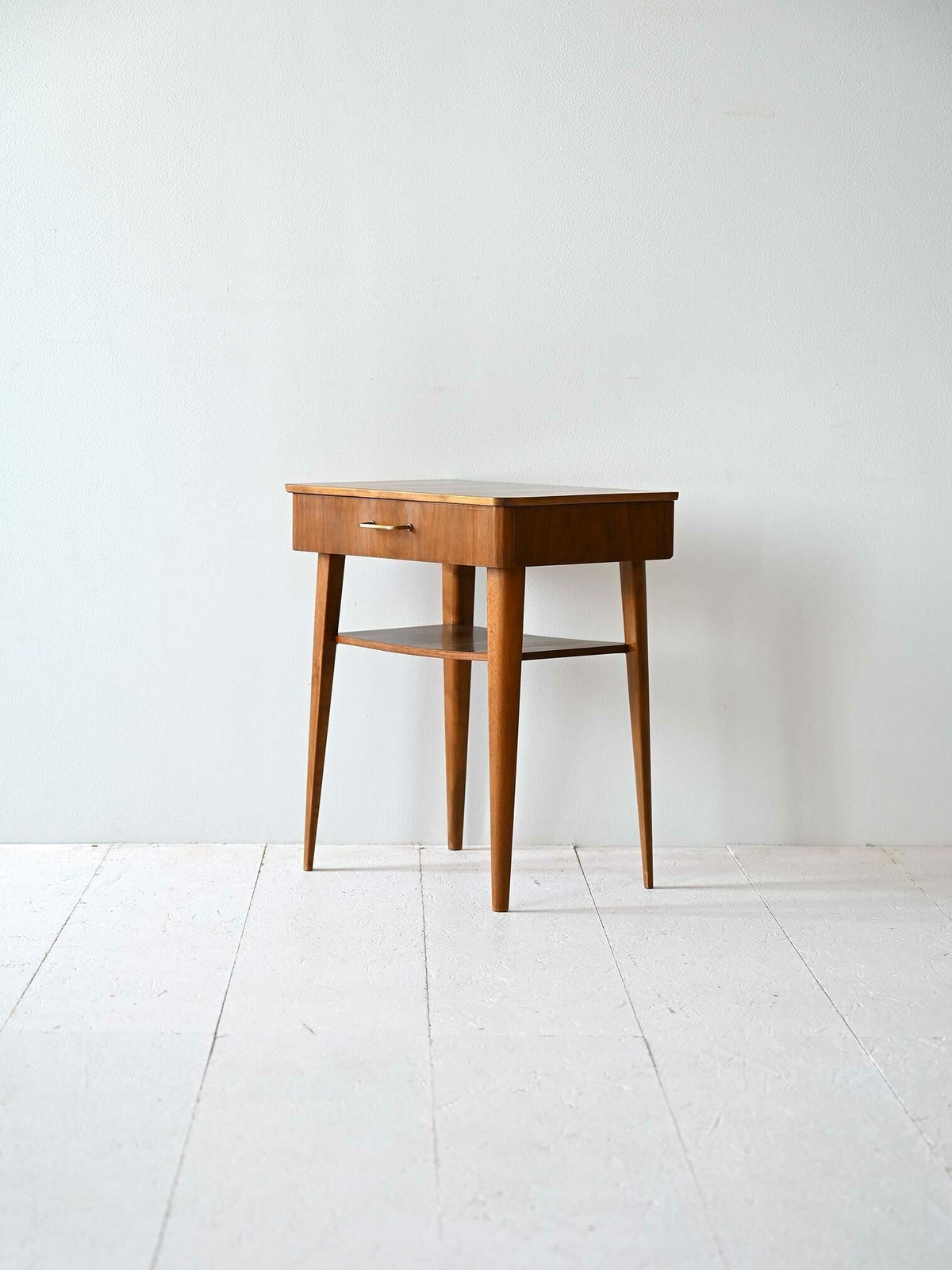 Scandinavian Mahogany Bedside Table photo Furniture