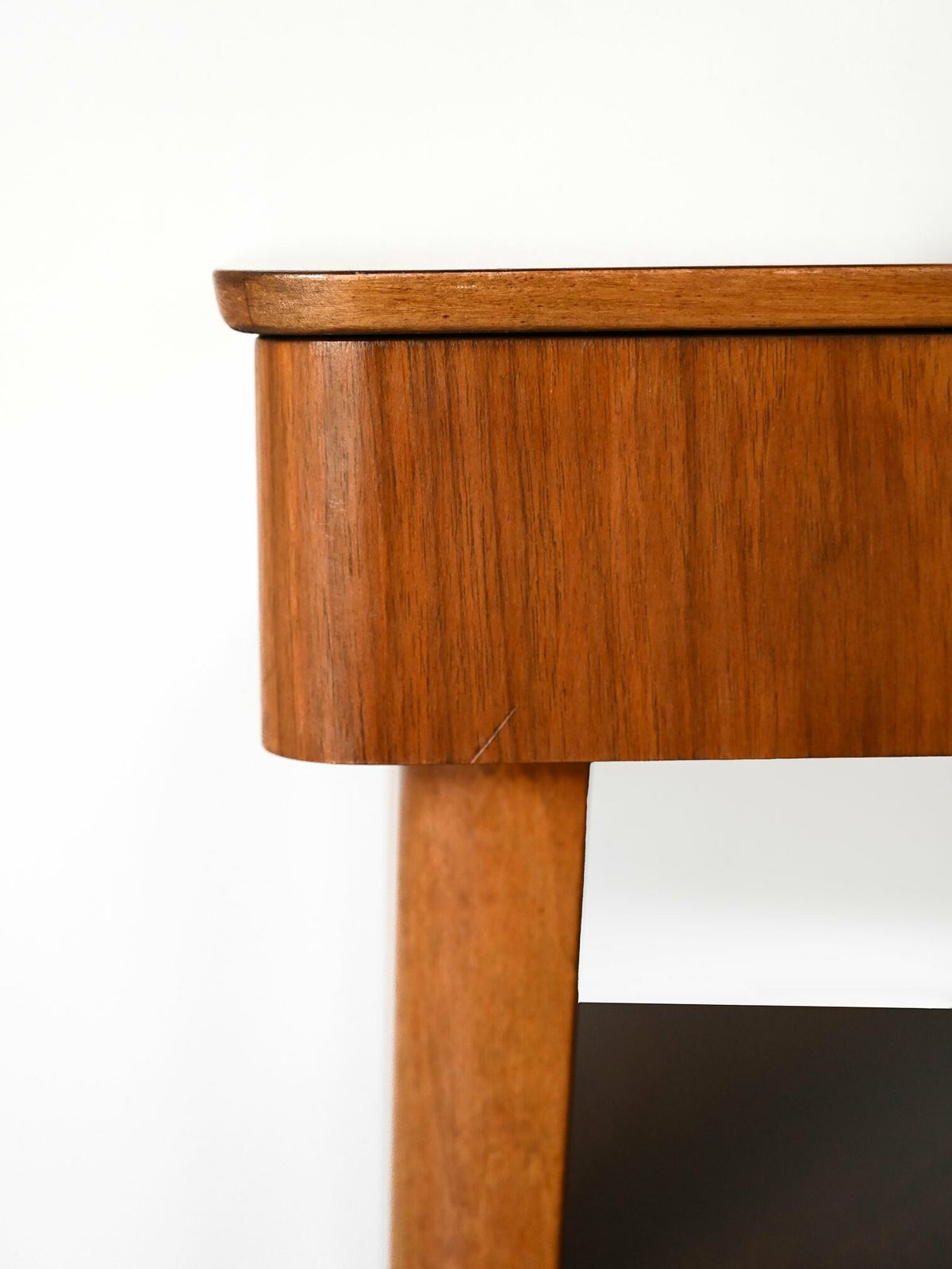Scandinavian Mahogany Bedside Table photo 530.0