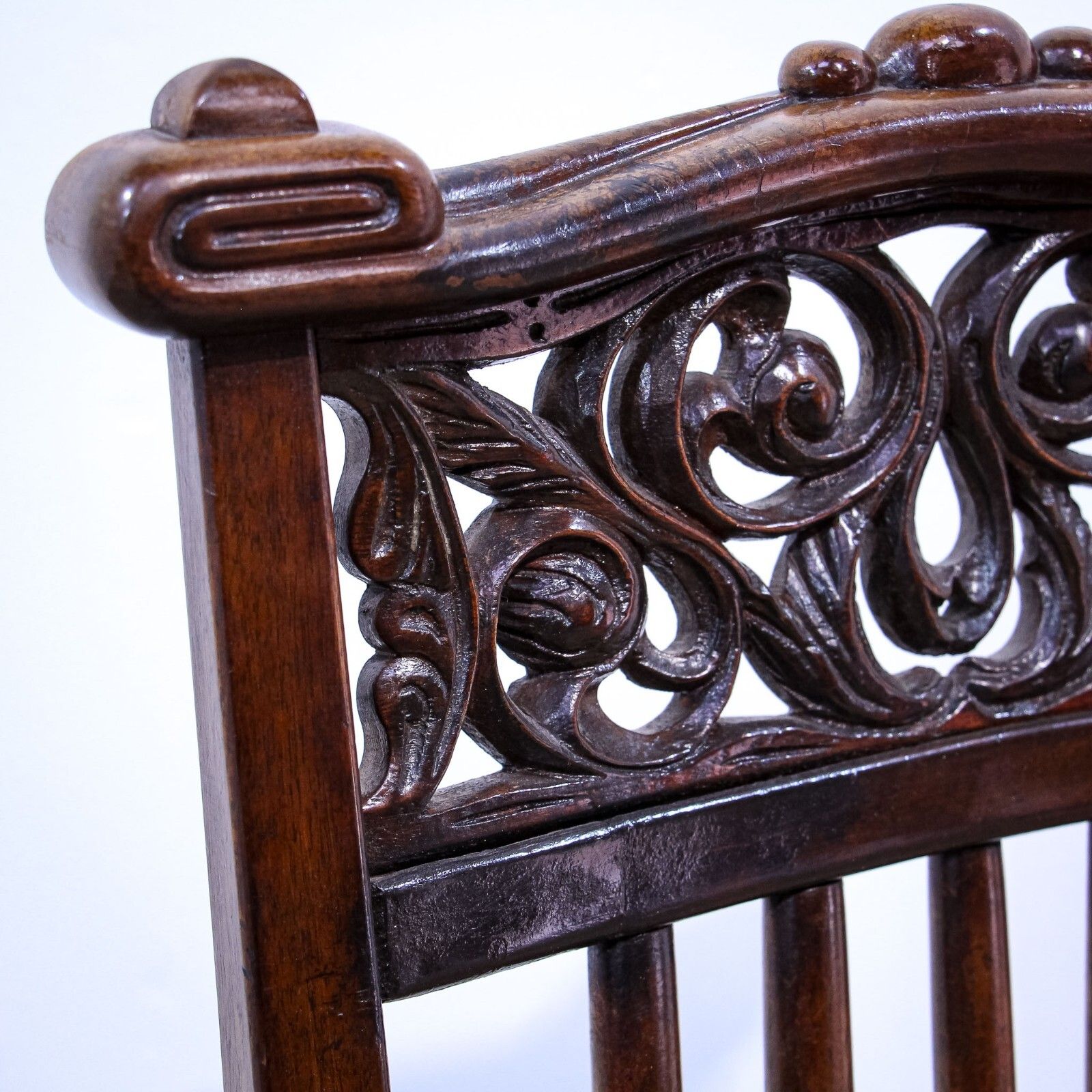 19th Century Rush Seated American Armchair photo Furniture