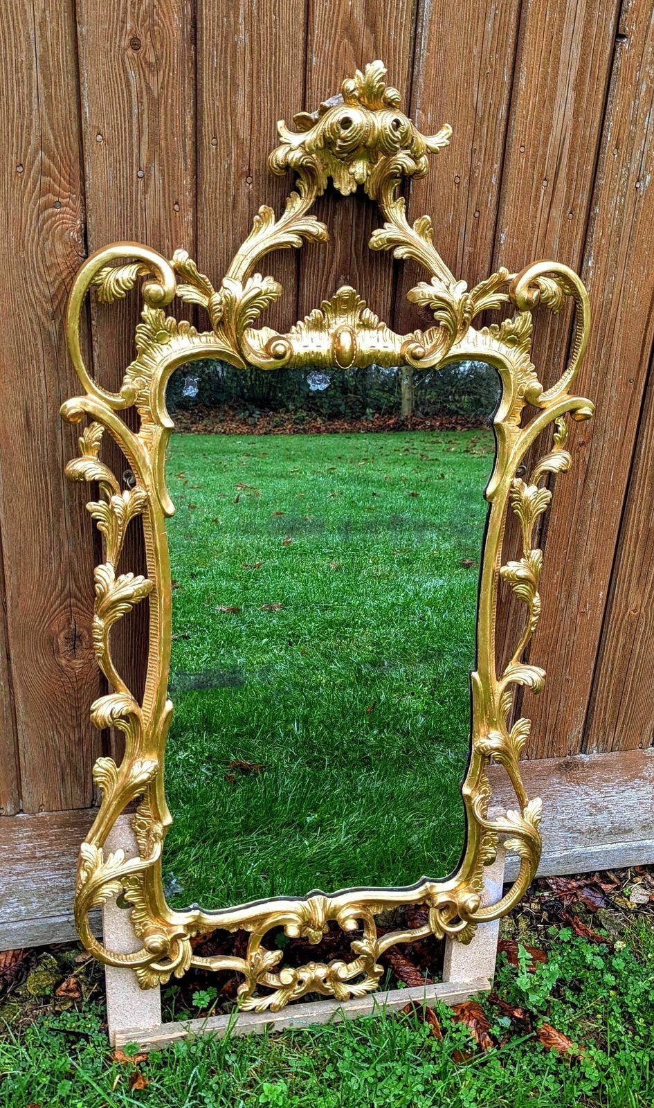 Home Decor Outstanding George III Circa 1760 Pier Glass Gilt Mirror Delivery Available 0171. photo