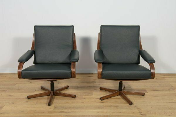 Office Armchairs From Soda Galvano, Norway, 1960s, Set Of 2 photo furniture