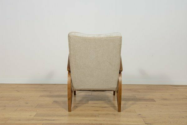 1693.0 Model 410 Armchair By Jindřich Halabala For Up Závody, Former Czechoslovakia, 1930s photo