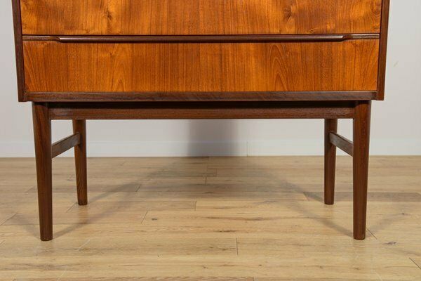 photo vintage Mid Century Teak Shelf, Denmark, 1970s