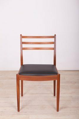 Teak Dining Chairs By Victor Wilkins For G Plan, 1960s, Set Of 6 photo Furniture
