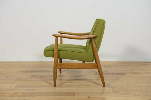 Gfm 87 Armchair By Juliusz Kedziorek For Gościcińskie Furniture, Poland, 1960s photo Furniture