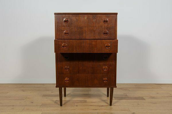 Mid Century Teak Dresser, Denmark, 1960s photo vintage