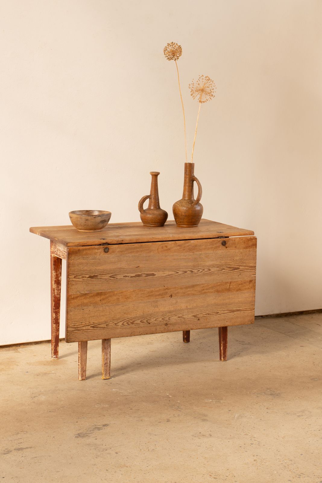 19th Century Swedish Slagbord Table With Original Painted Finish photo furniture