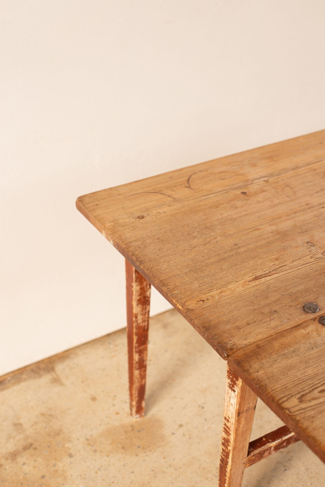 19th Century Swedish Slagbord Table With Original Painted Finish photo buy