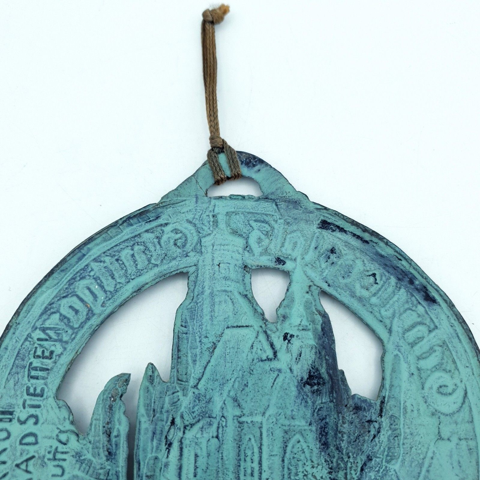 Bronze German Wall Plaque Schillerplatz Stuttgart Rare Souvenir Decor Vintage photo vintage