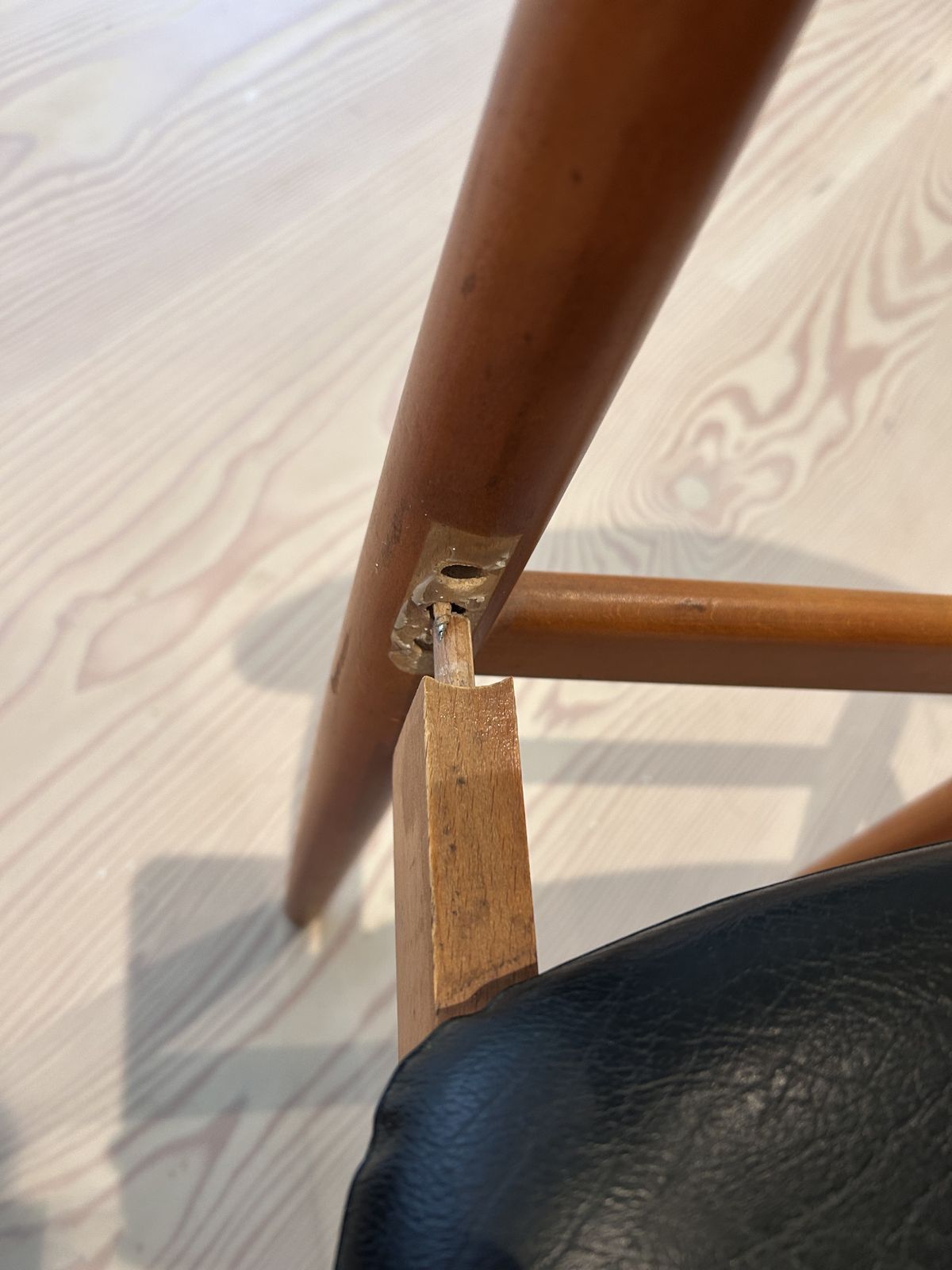 photo for sale Trio Of Mid Century Dining Chairs By Schreiber