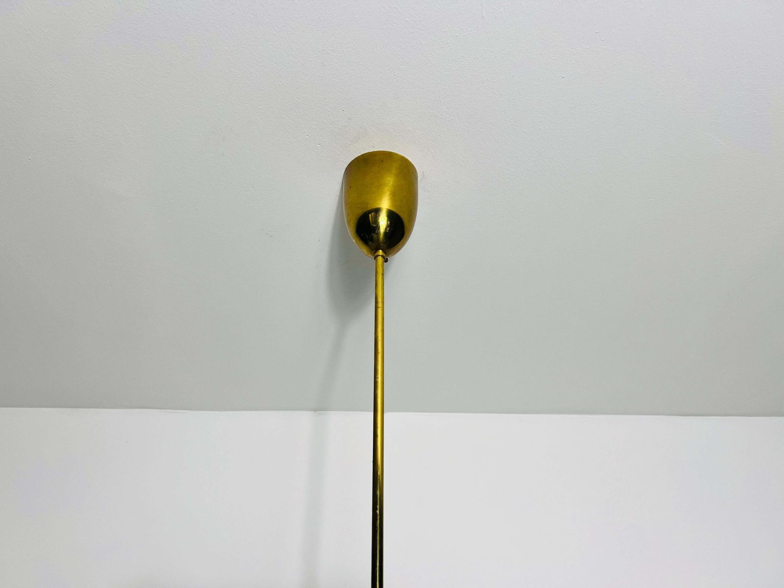photo furniture Brass And Glass Chandelier By Hans Agne Jakobsson, Sweden, 1960s