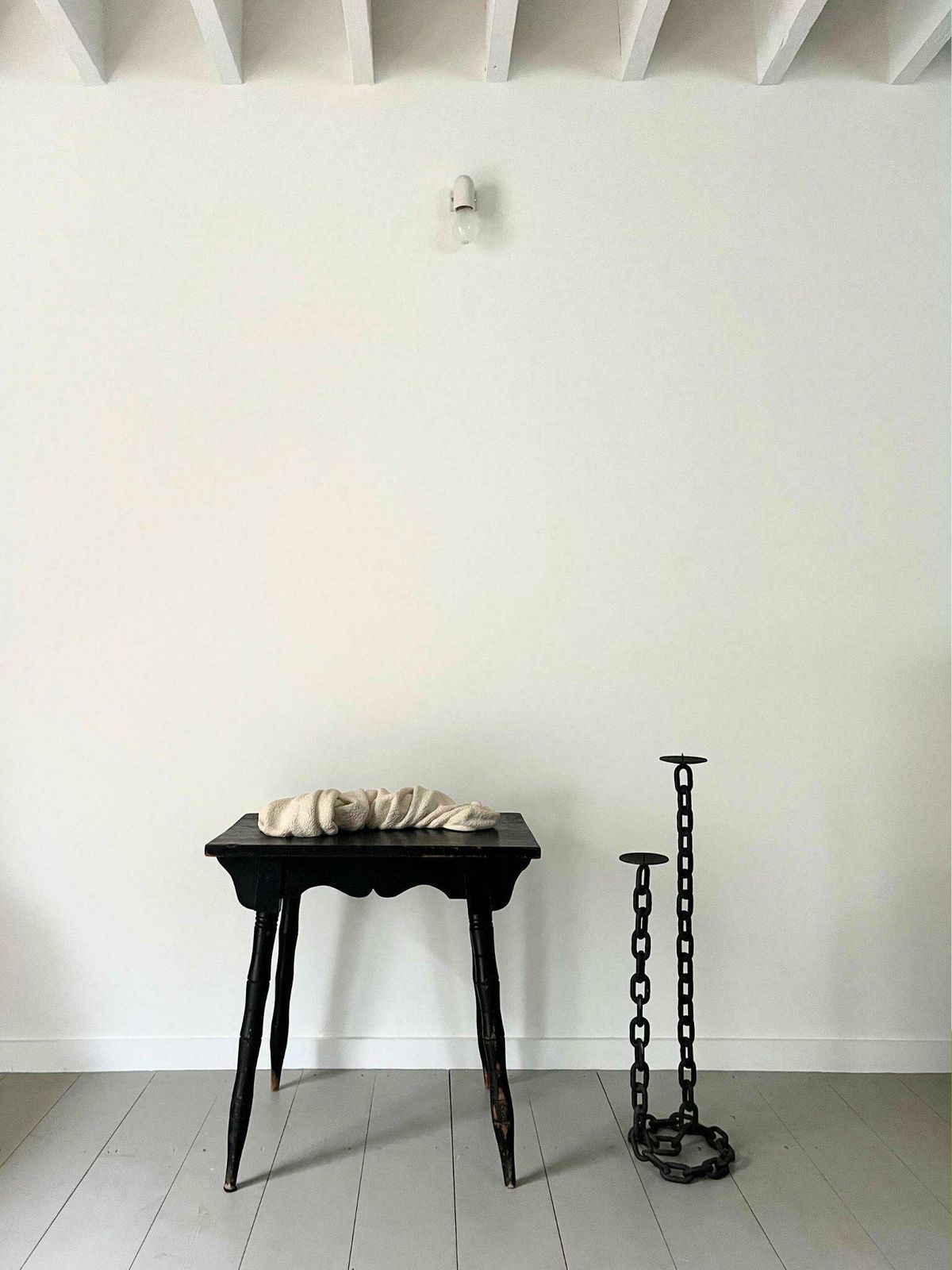 Stone Towel II   21st Century Contemporary Sculpture In Limestone, Unique Hand Carved Artwork photo Furniture