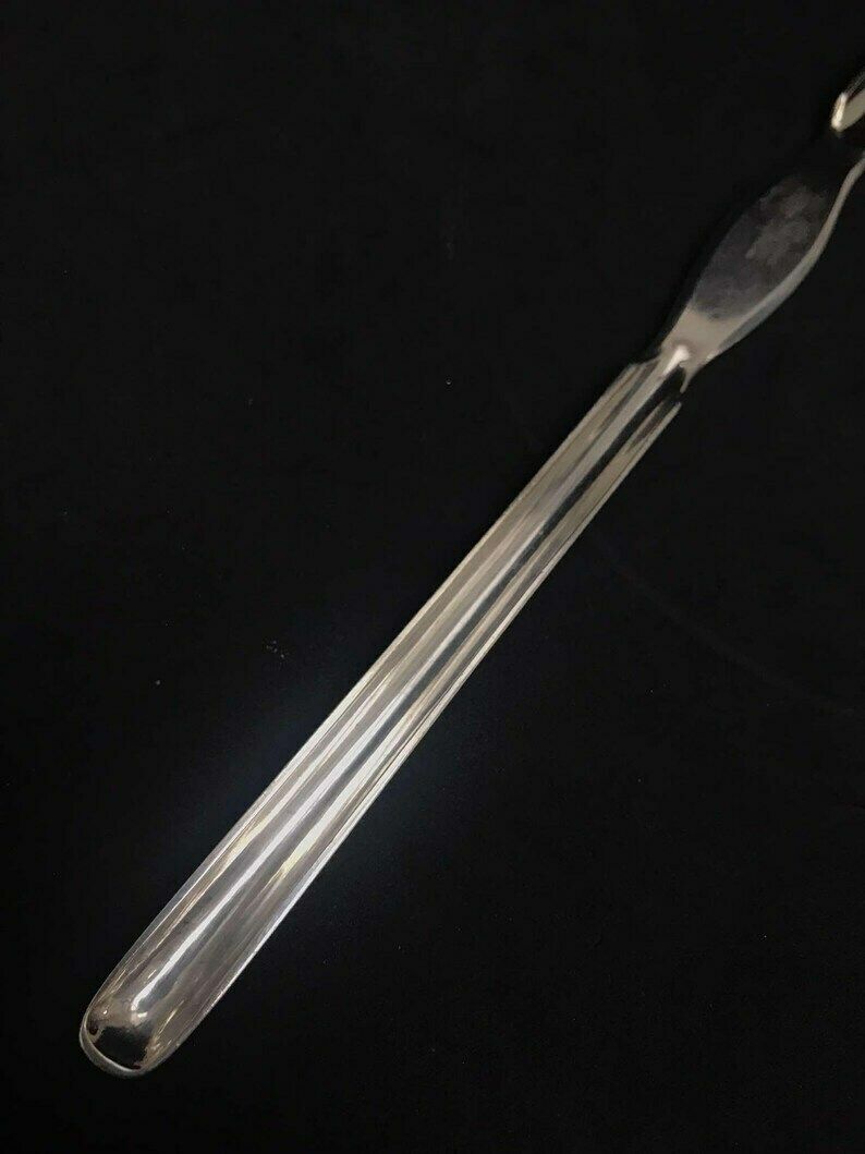 Victorian Marrow Scoop Antique English Flatware Serving Cutlery Marrow Spoon British Gift Collector Gift Collectable XIX William Hutton Sons photo for sale