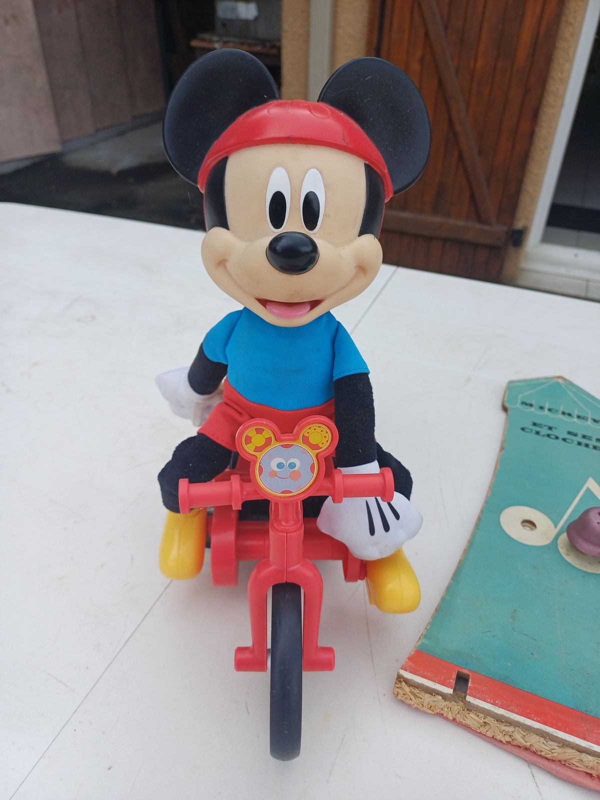 Lot Of 5 Decorative Objects Mickey And Minnie Toys photo vintage