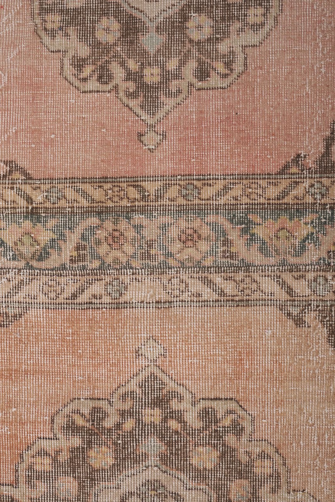 1960s Neoclassical Style Vintage Turkish Oushak Runner, Extra Long Hallway Rug 2'6'' X 24'9'' photo buy