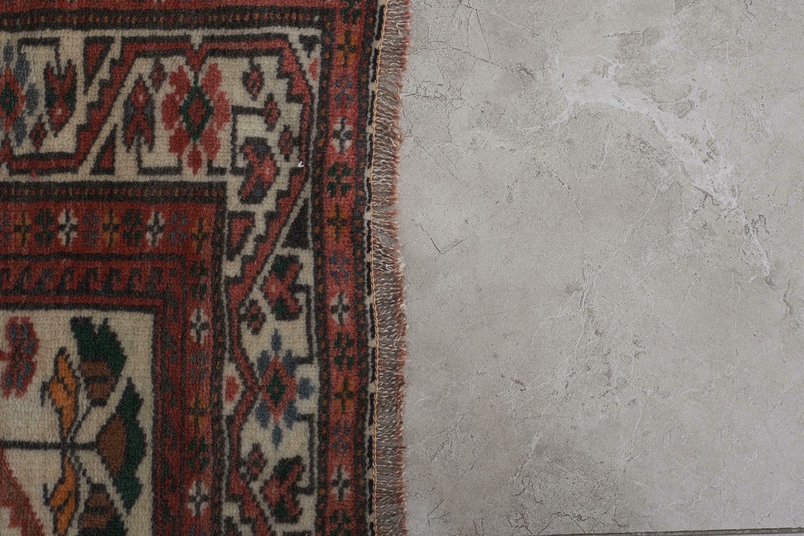Anatolian Tribal Rug 2'9'' X 13'6'' photo vintage