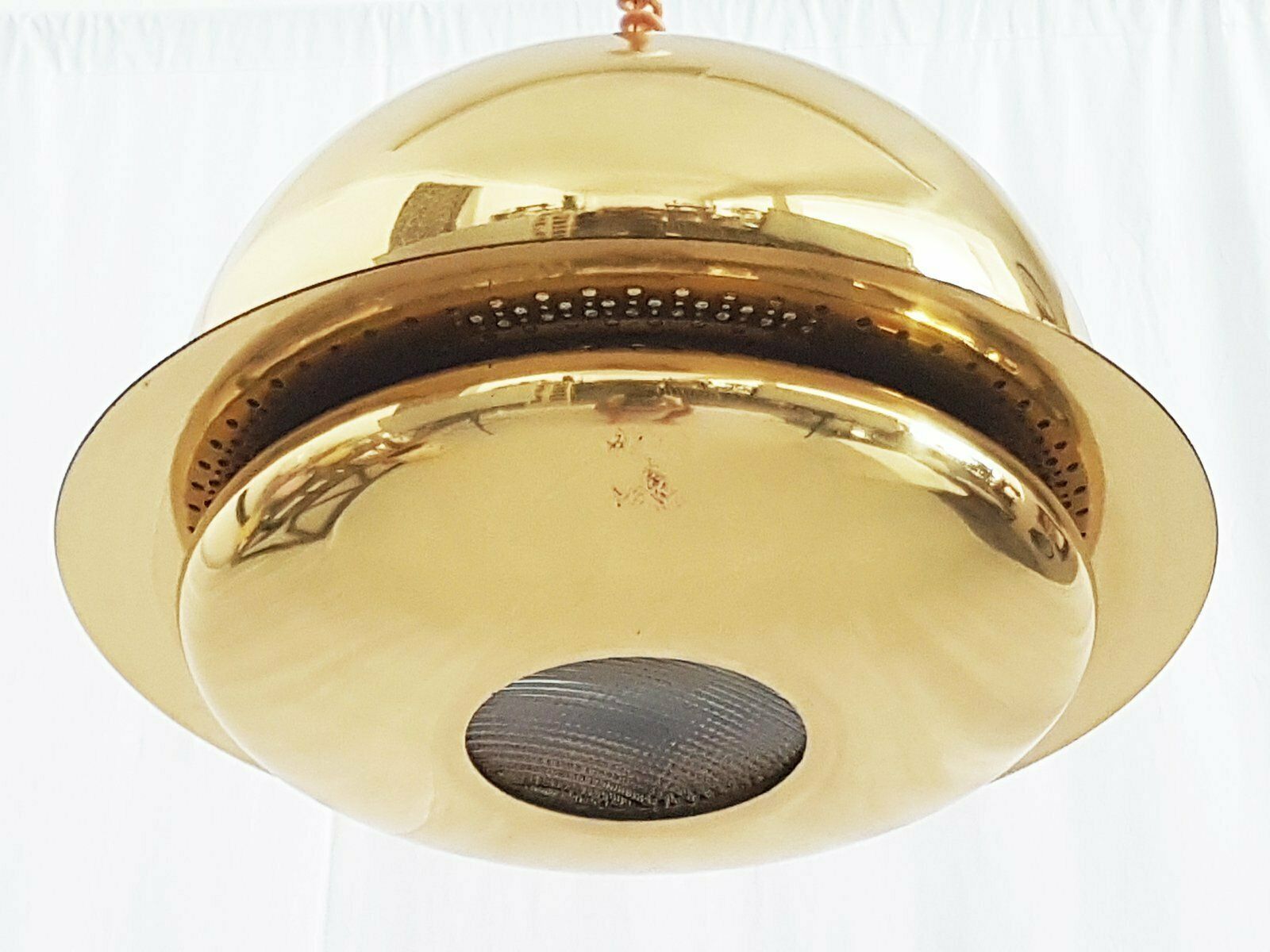 Gilt Metal Nictea Pendant By Tobia & Afra Scarpa For Flos photo vinterior