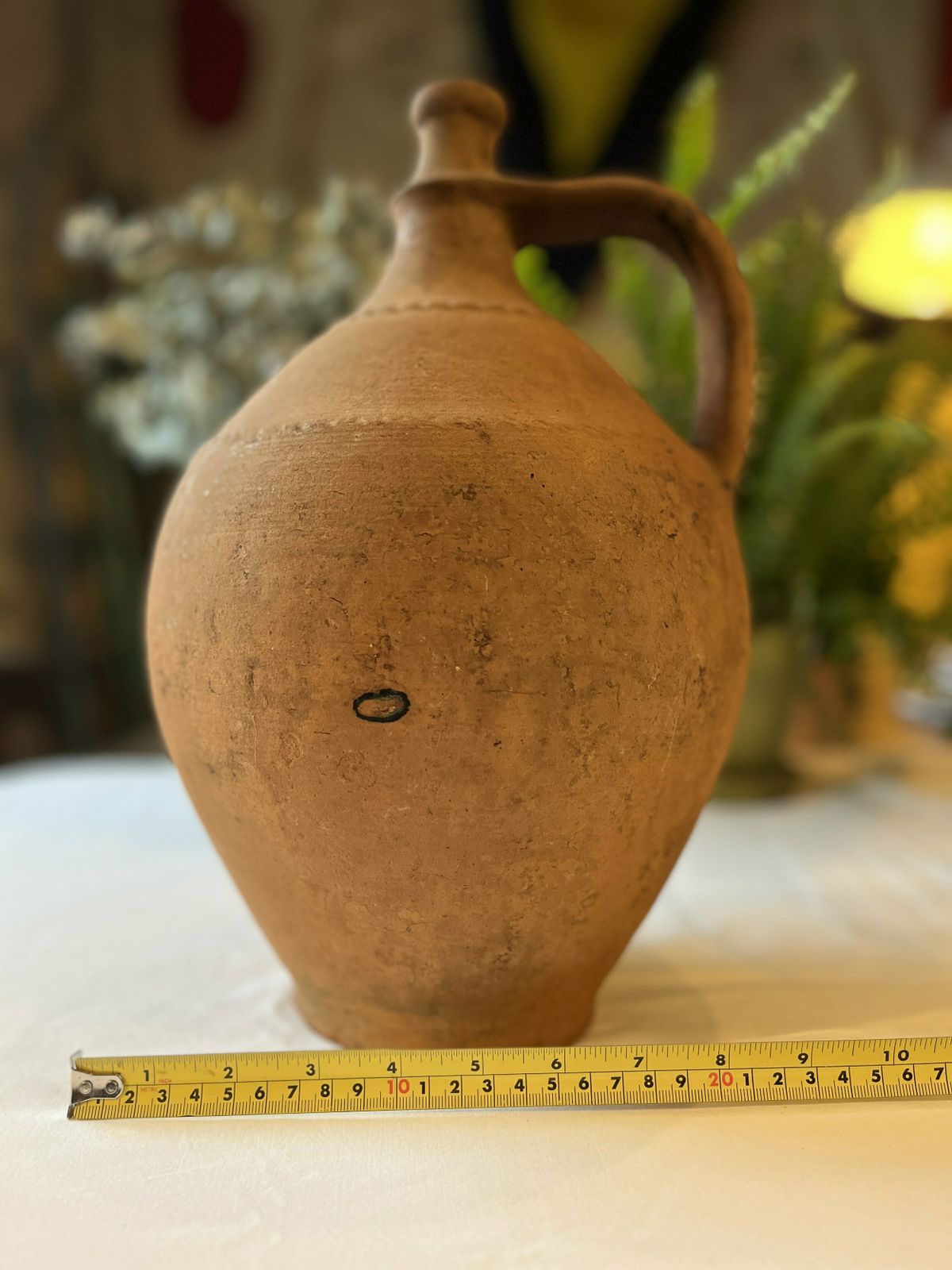 photo vinterior Hungarian/Eastern European Banded Terracotta Vessel